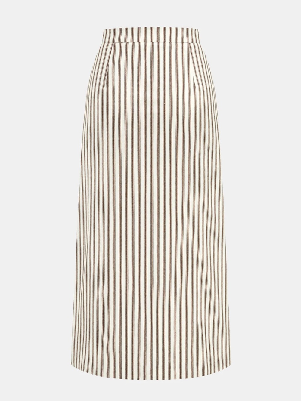 Commense Cotton Striped Sleeveless Top & Midi Skirt Set Size Medium NWT - Picture 6 of 8